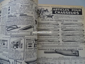 Katalog - Buch Manufrance Saint-Etienne Loire, original aus den 1950-er Jahren