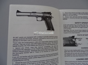 Manual - Anleitung AMT Automag II .22 Mag.
