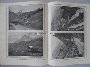 Buch Unser Volksheer in Wort und Bild, Rückblick auf unsere Grenzwacht 1914-1918