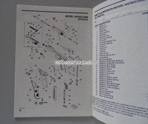 Anleitung - Manual Smith & Wesson Model 422/622/2206/2213 & 2214