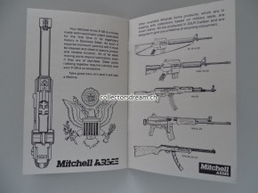 Anleitung - Manual Pistol Parabellum P-08 von Michell Arms