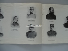 Büchlein - Album Erinnerungen an den Truppenzusammenzug 1900