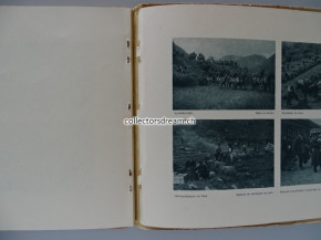 Büchlein - Album Schweizerland-Wach-Auf Grenzbesetzung 1914/15