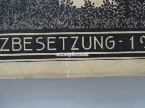 Büchlein - Album Schweizerland-Wach-Auf Grenzbesetzung 1914/15