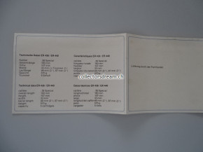 Anleitung - Manual Erma Model ER438/ER440