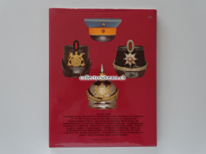 Buch Königreich Württemberg "Die militärischen Kopfbedeckungen 1869-1919