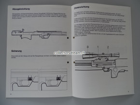 Bedienungsanleitung zu Walther WA2000 Präzisionsgewehr