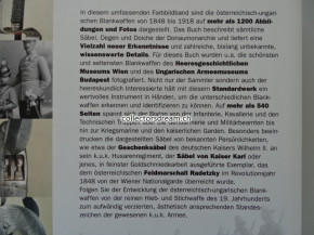 Buch Mit blankem Säbel Österreichisch-ungarische Blankwaffen von 1848 bis 1918