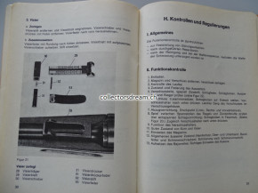 Original Handbuch der Schweizer Armee "Der Karabiner 31 und die Zielfernrohrkarabiner 31/42 und 31/43"