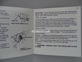 Anleitung / Manual SAA Single Action Army Revolver