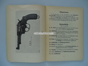 Reglement Der Revolver (R.82/29) Model 1882 & 1929 Ausgabe 1939