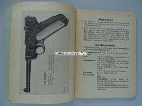Reglement Die Pistole (P 06/29) Parabellum Model 1906/1929 Ausgabe 1939