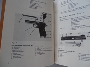Reglement Die Pistole (P 06/29) Parabellum Model 1906/1929 Ausgabe 1939