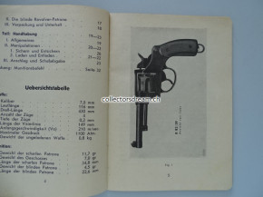 Reglement Der Revolver (R.82/29) Model 1882 & 1929 Ausgabe 1939/1942
