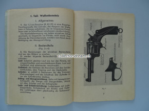 Reglement Der Revolver (R.82/29) Model 1882 & 1929 Ausgabe 1939/1942