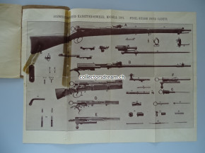 Anleitung zum Schweizerischen Kadetten-Gewehr Mod. 1897 originales Exemplar