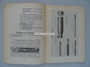 Reglement Die Pistole (P 06/29) Parabellum Model 1906/1929