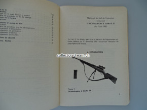 Manual / Reglement Le mousqueton à lunette 55 (1955)
