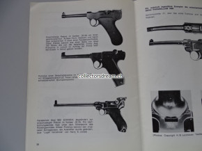 Büchlein (originales Exemplar kein Nachdruck) Die Geschichte der Parabellum-Pistole in der Schweiz R. Kornmayer