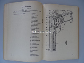 Reglement/Anleitung Vorschriften für den Waffenmechanikerdienst an Handfeuer- und Automatwaffen. I. Teil & II. Teil / 1954