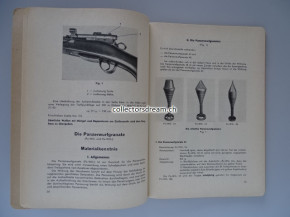 Reglement/Anleitung Vorschriften für den Waffenmechanikerdienst an Handfeuer- und Automatwaffen. I. Teil & II. Teil / 1954