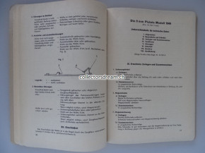 Reglement/Anleitung Vorschriften für den Waffenmechanikerdienst an Handfeuer- und Automatwaffen. I. Teil & II. Teil / 1954