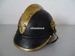 Antiker Feuerwehrhelm aus Leder um 1890/1900