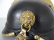Antiker Feuerwehrhelm aus Leder um 1890/1900