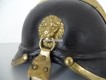 Antiker Feuerwehrhelm aus Leder um 1890/1900