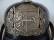 Antiker Feuerwehrhelm, Nassauischer Feuerwehr Verband, um 1900
