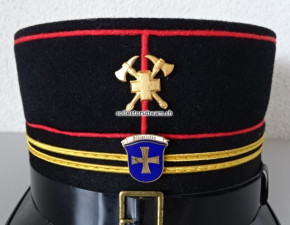 Feuerwehr Offiziersmütze Oberleutnant