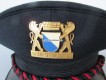 Berufsfeuerwehr Stadt Zürich Schirmmütze, Offizier
