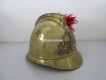 Antiker Feuerwehrhelm, Frankreich ca. um 1900/20, Sapeur Pompiers de Bethoncourt