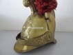 Antiker Feuerwehrhelm, ca. um 1810-1850, wohl Kommandant, Sapeur Pompiers de St. Broingt-L-Bs