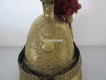 Antiker Feuerwehrhelm, ca. um 1810-1850, wohl Kommandant, Sapeur Pompiers de St. Broingt-L-Bs