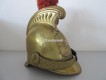 Antiker Feuerwehrhelm, ca. um 1810-1850, wohl Kommandant, Sapeur Pompiers de St. Broingt-L-Bs