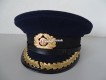 DDR - NVA Marine Offiziers Schirmmütze Kapitän, Grösse 54