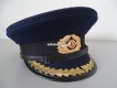 DDR - NVA Marine Offiziers Schirmmütze Kapitän, Grösse 54