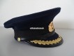 DDR - NVA Marine Offiziers Schirmmütze Kapitän, Grösse 54