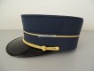 Schirmmütze Zoll, 1970/80-er Jahre, blauer Stoff