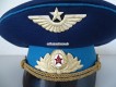 Mütze / Schirmmütze UDSSR / Sowjetunion Luftwaffe 1980-er Jahre. Grösse 55