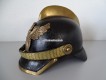 Lederhelm, Baden für Feuerwehr ca. um 1900