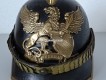 Lederhelm, Baden für Feuerwehr ca. um 1900