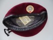 Beret Schweizer Armee Transporttruppen Territorialdienst Offizier