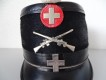 Tschako / Käppi, Ordonnanz 1898, Offizier, Leutnant im Stab