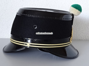 Offiziers Tschako Gendarmerie Vaud / Waadt Oberleutnant