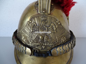 Antiker Feuerwehrhelm, um 1860/65, Epoche II. Kaiserreich Napoleon III