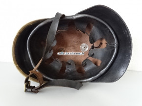 Antiker Feuerwehrhelm aus Leder wohl Kt. Bern
