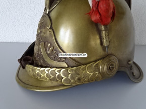 Antiker Feuerwehrhelm, Model 1855