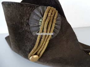 Zweispitz Offiziershut (Bicorne) cantonal Vaud / Waadt